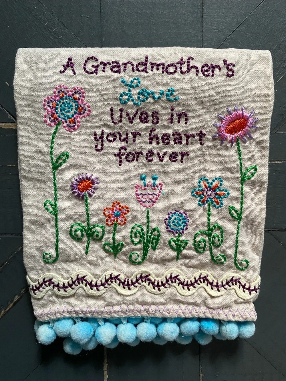 🌸Natural Life🌸Embroidered Kitchen Towel